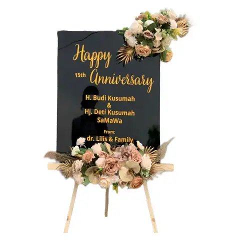 Papan Bunga Akrilik Tanjung Aman