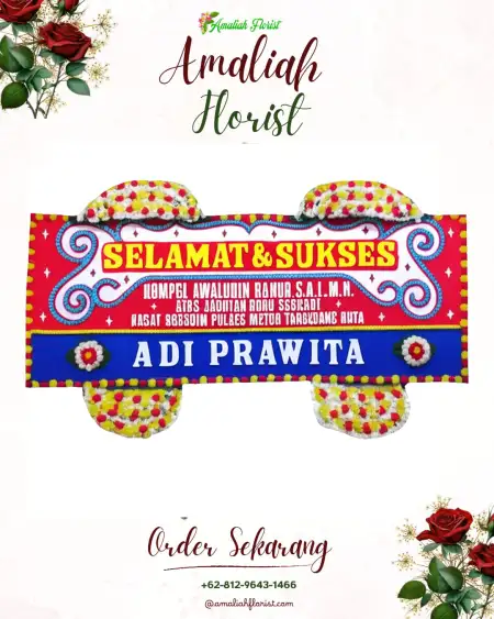 Papan Bunga Ucapan Selamat Tanjung Aman