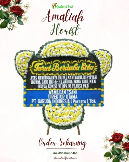 Papan Bunga Duka Tanjung Aman